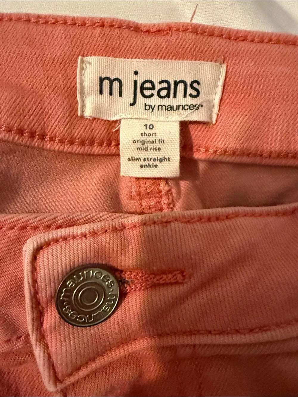 Maurices Coral Cropped Ankle Jeans